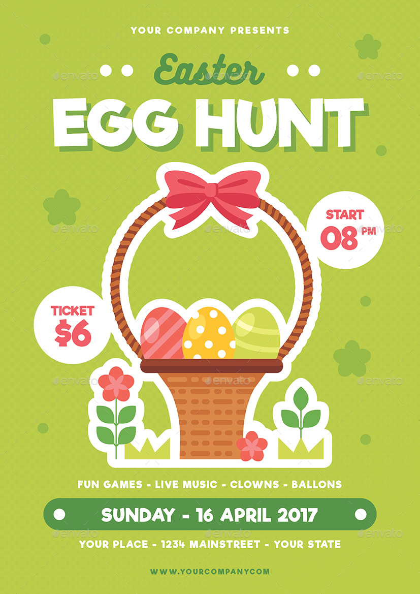 easter flyer by vynetta graphicriver easter flyer