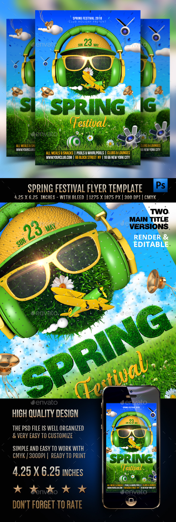 Spring Festival Flyer