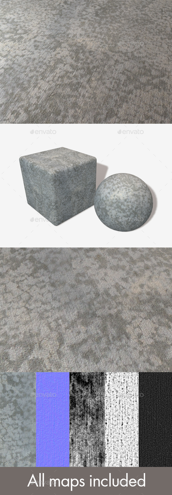 Drying Concrete Seamless - 3Docean 19671427
