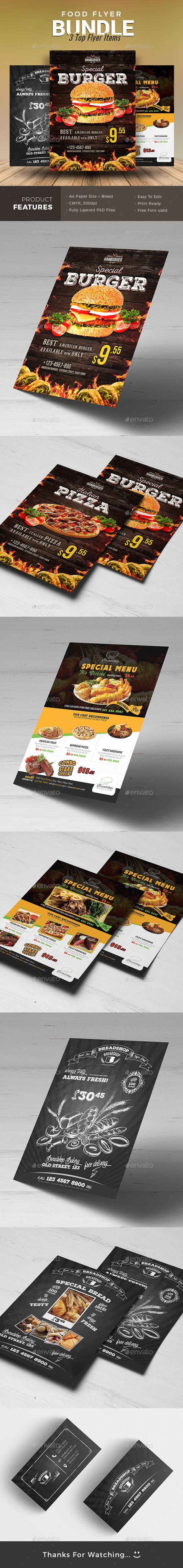 Food Flyer - Restaurant Flyers