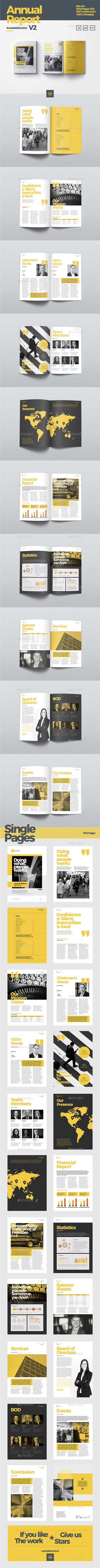 Annual Report - Print Templates