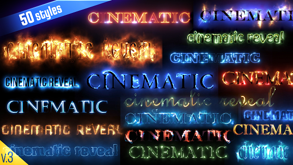 50 Cinematic Text - VideoHive 16993384