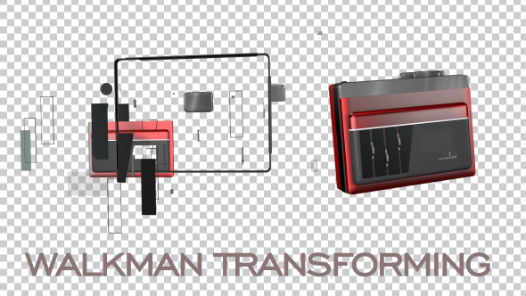 Walkman - Retro Cassette Player alt