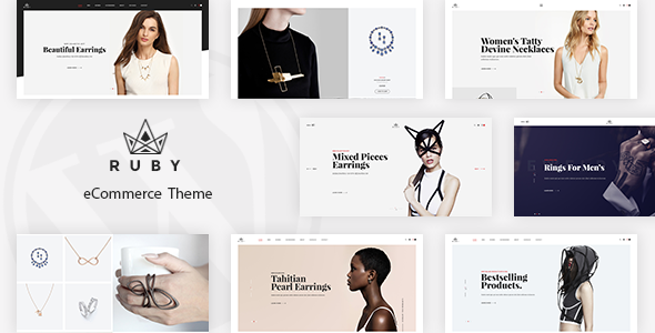 Ruby - Jewelry Store Responsive Prestashop Theme - Fashion PrestaShop