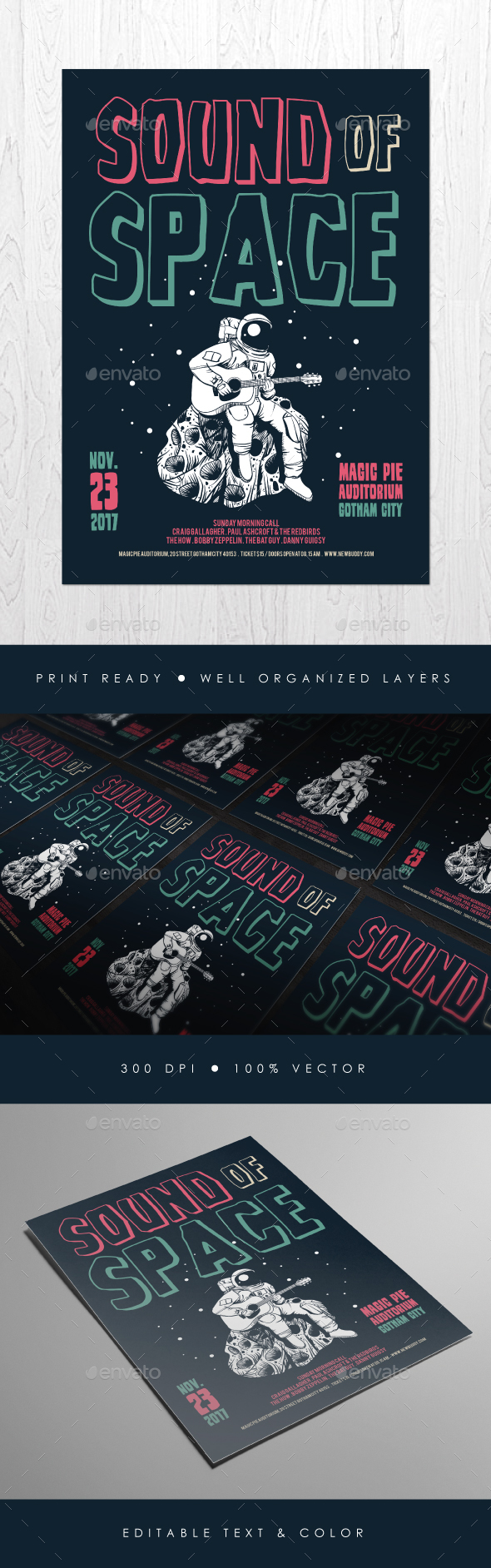Sounds of Space Flyer - Concerts Events