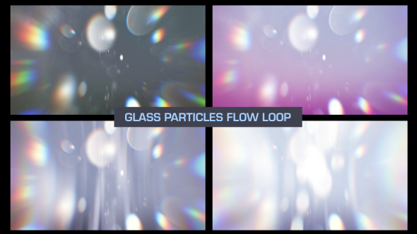Glass Bokeh Loop Backgrounds Pack V8