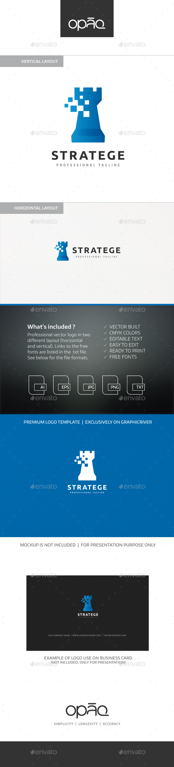 Digital Strategy Logo - Objects Logo Templates