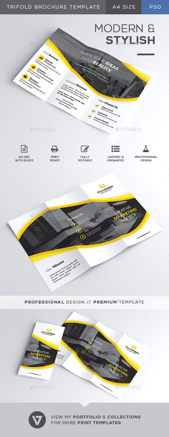 Trifold Brochure - Corporate Brochures