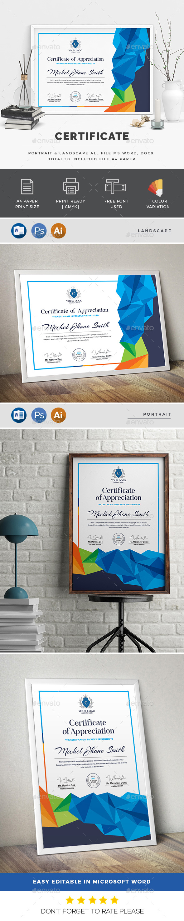 Certificate - Certificates Stationery