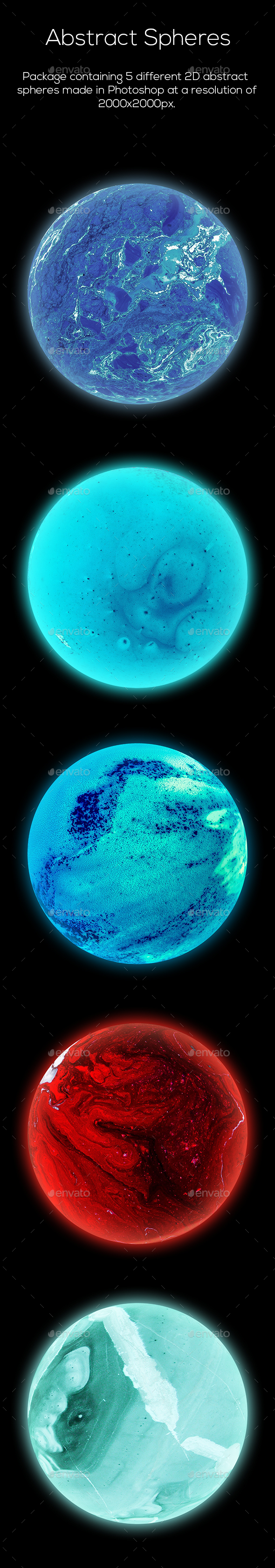 Abstract Spheres - Abstract Backgrounds