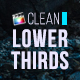 Clean Lower Thirds for Final Cut Pro X - VideoHive Item for Sale