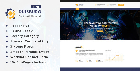 Duisburg - FactoryIndustrial - ThemeForest 19680995