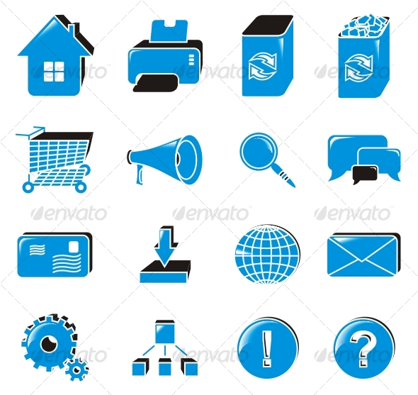 Web icon set - Web Icons