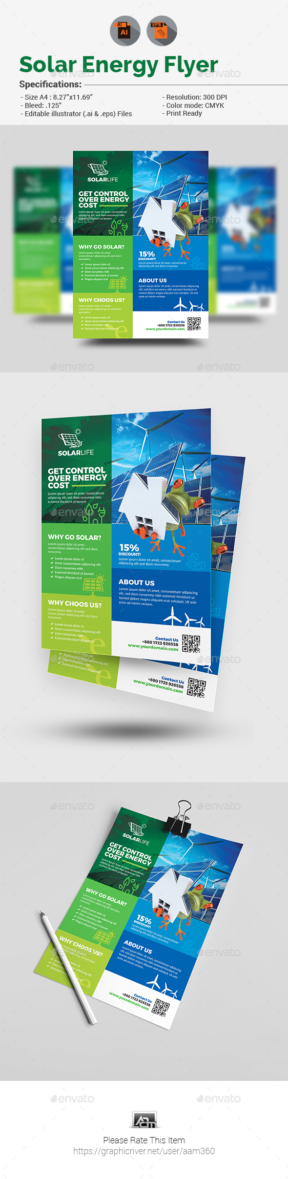 solar energy flyer v2 by aam360 graphicriver solar energy flyers