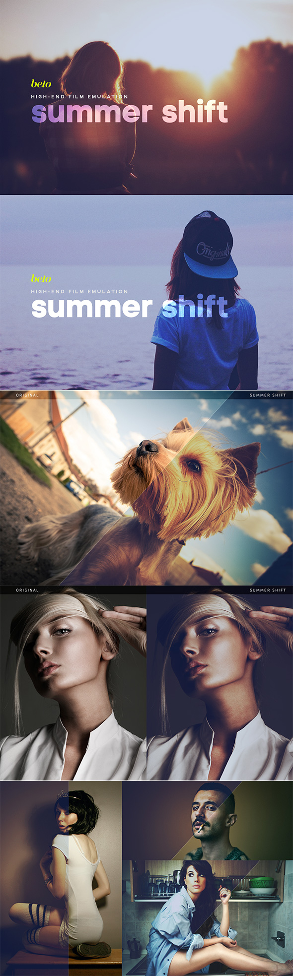 Summer Shift Action - Photo Effects Actions