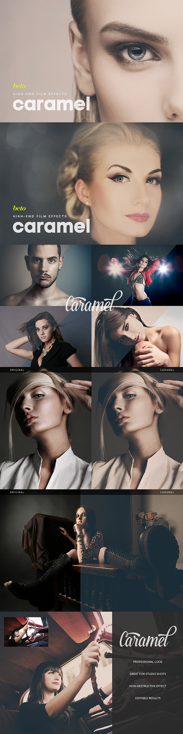Caramel Action - Photo Effects Actions