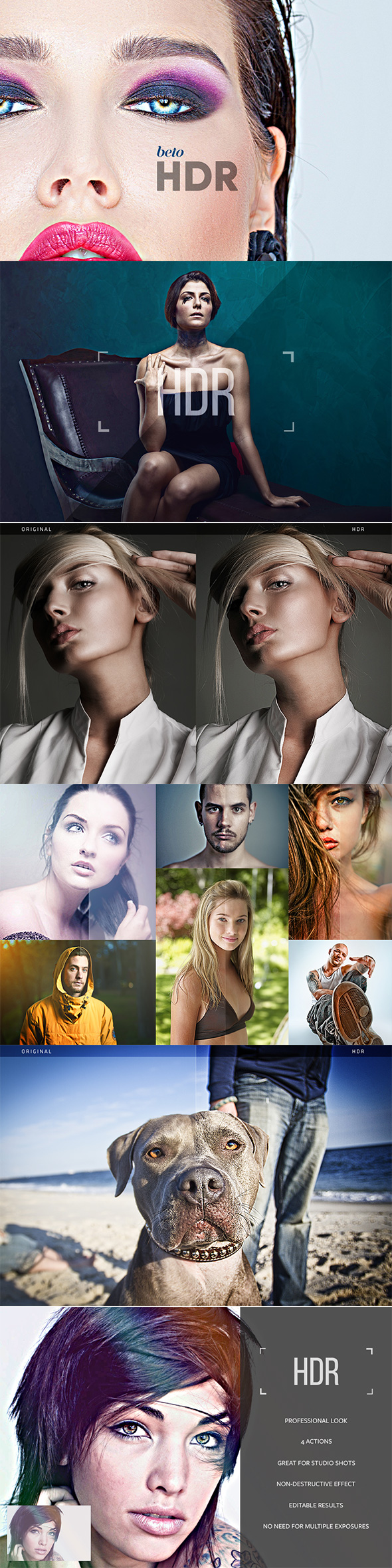 HDR Action - Photo Effects Actions