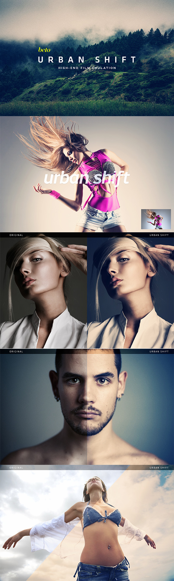 Urban Shift Action - Photo Effects Actions