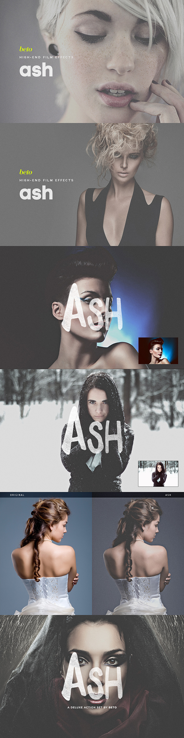 Ash Action - Photo Effects Actions