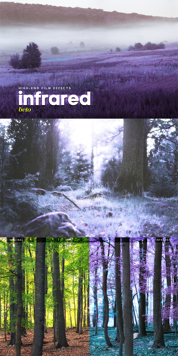 Infrared Action - Photo Effects Actions