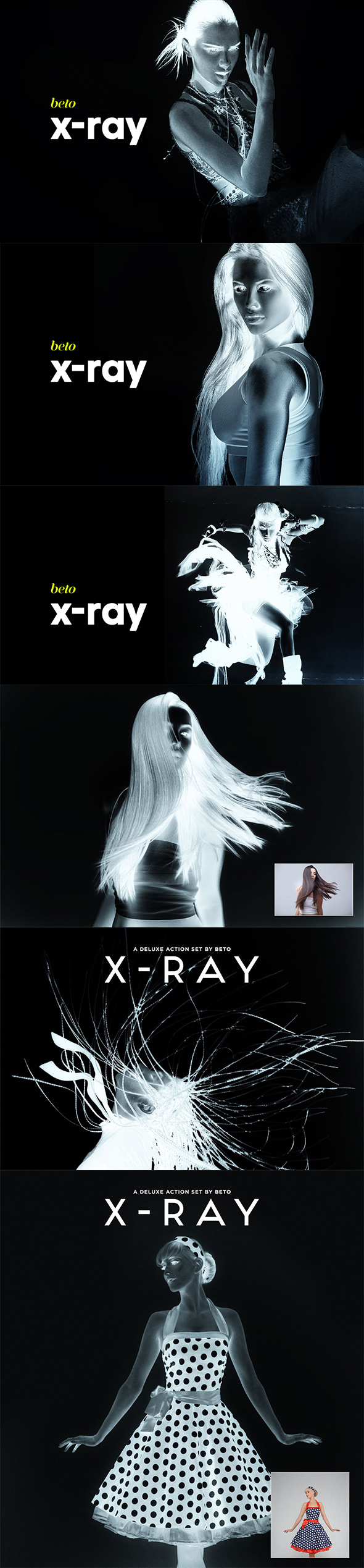 X-Ray Action - Photo Effects Actions