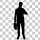 Businessman Waiting Silhouette Businessman Waiting Silhouette - VideoHive Item for Sale