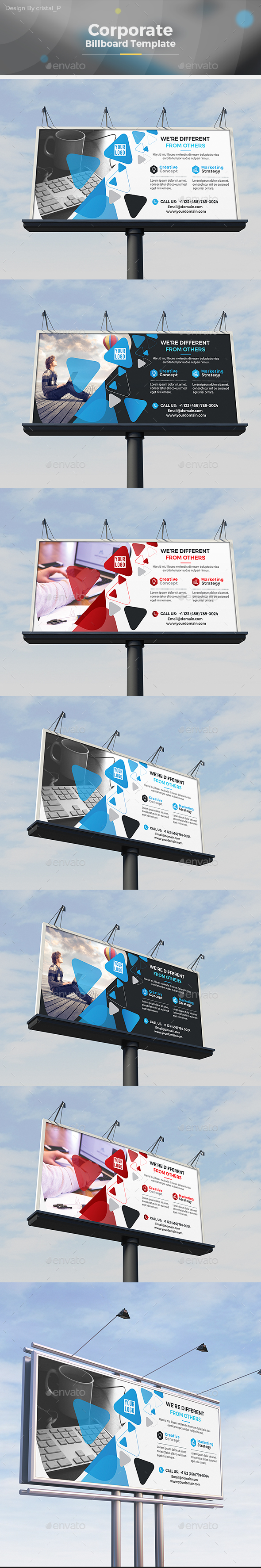 Billboard Template - Signage Print Templates