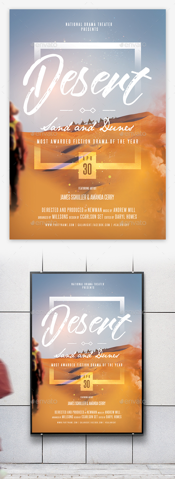 Theater Drama Promotion Flyer / Poster - Events Flyers