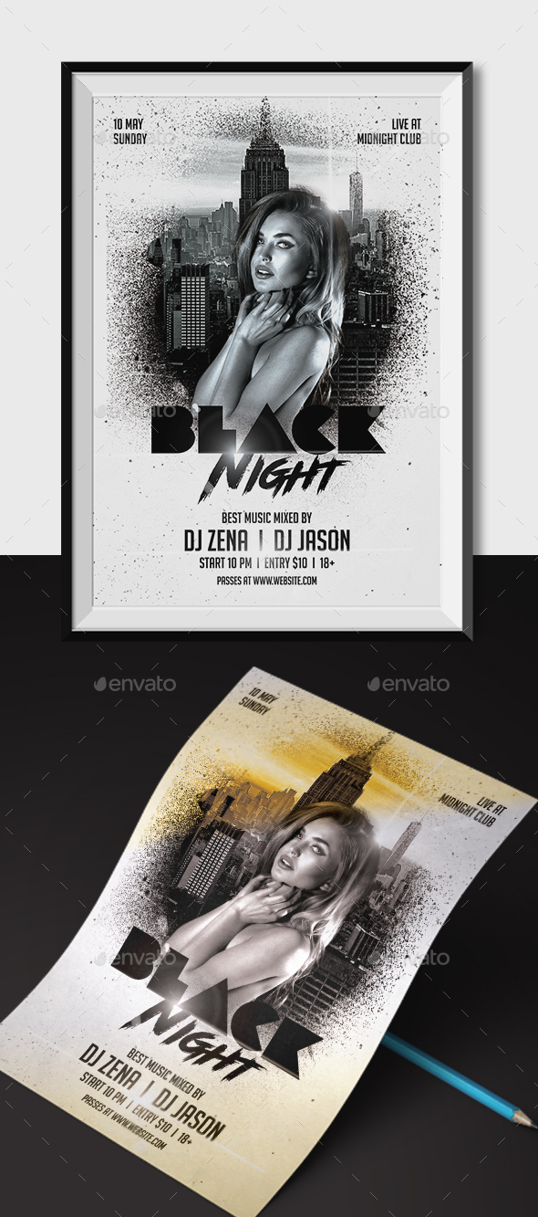 Black Night Party - Clubs & Parties Events