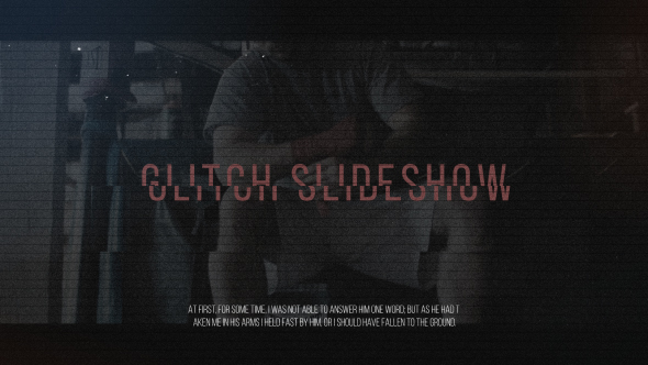 Glitch Slideshow - VideoHive 19689040