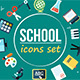 Animated School Related Icons - VideoHive Item for Sale