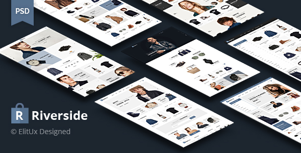 Riverside - Fashion Ecommerce PSD Template - Retail PSD Templates