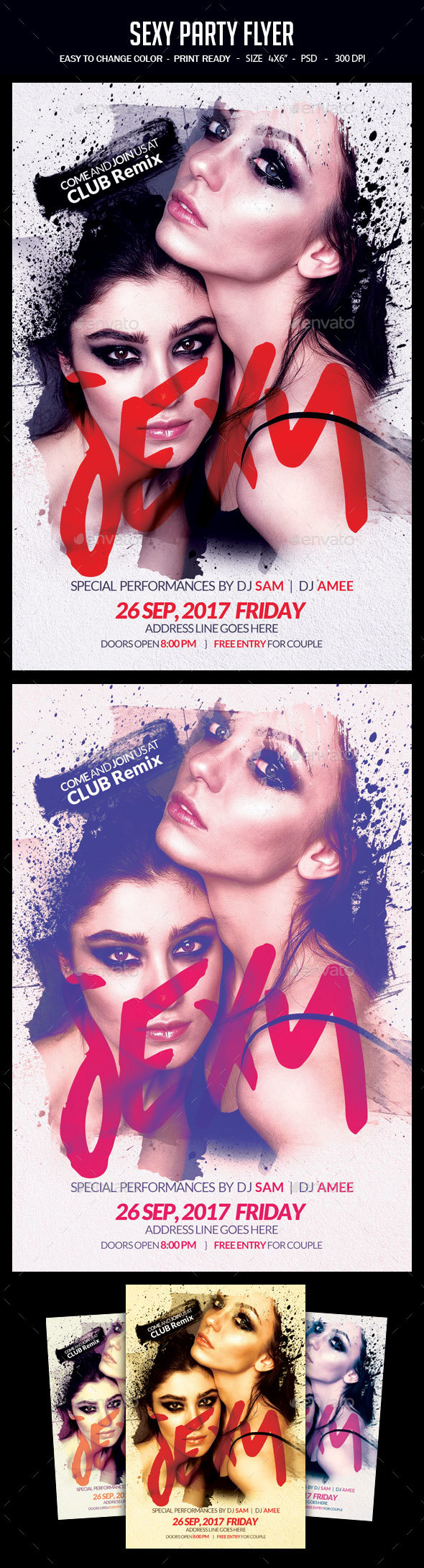 Sexy Party Flyer - Clubs & Parties Events