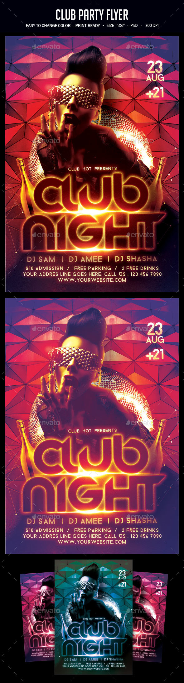 Club Party Flyer - Clubs & Parties Events