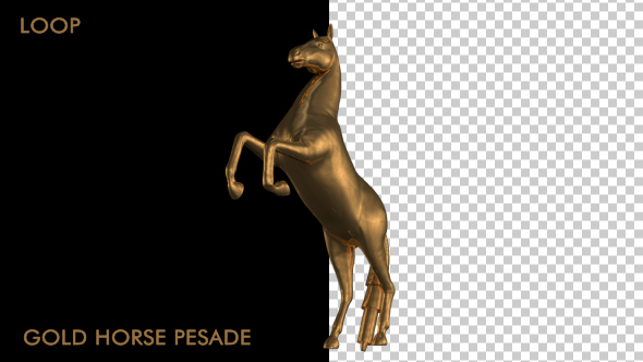 Gold Horse Pesade alt
