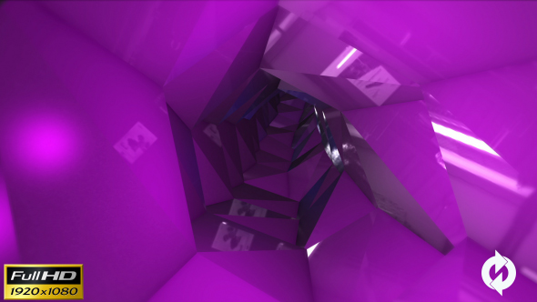 VJ Abstract 3D Tunnel