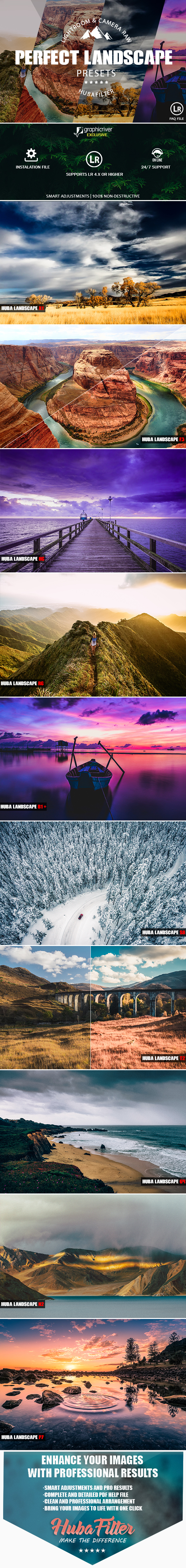 30 Perfect Landscape Lightroom & Camera Raw Presets - Landscape Lightroom Presets