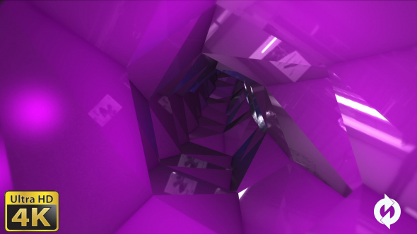 VJ Abstract 3D Tunnel