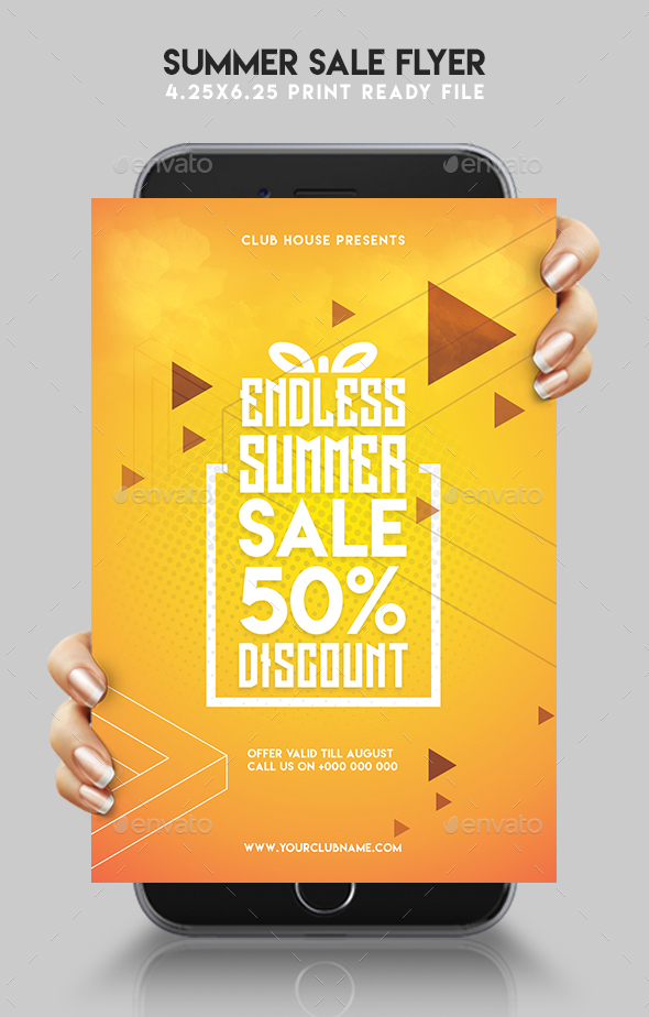 Summer Sale Flyer - Commerce Flyers