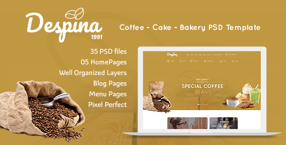 Despina - CoffeeCake - ThemeForest 19694259