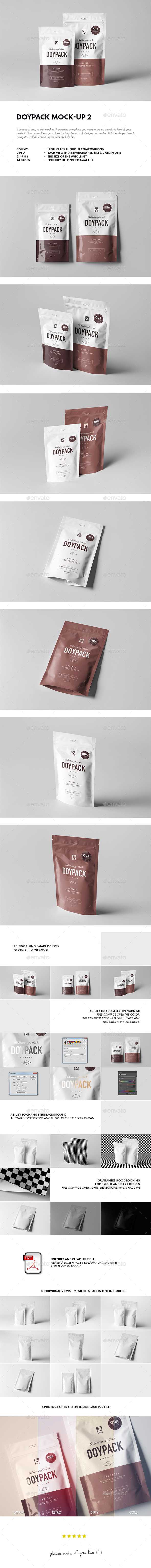 Doypack Mock-up 2 - Miscellaneous Packaging