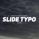 Slide Typo Opener - VideoHive Item for Sale