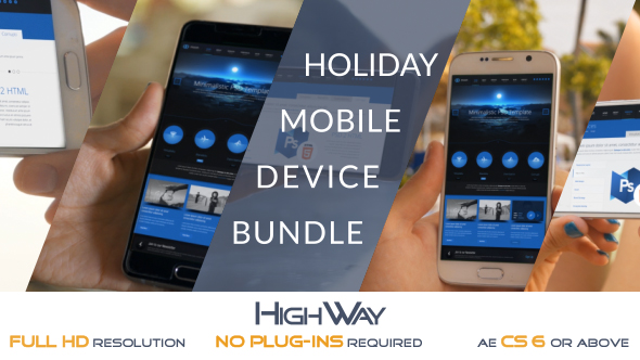 Holiday Mobile Device - VideoHive 19676952