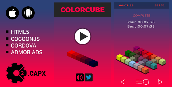 Color Cube - CodeCanyon 19694553