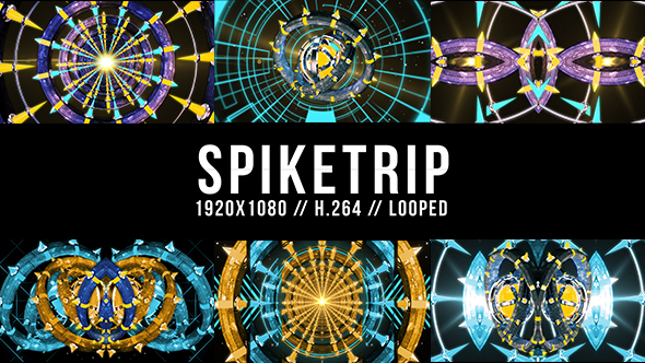 Spike Trip VJ Pack