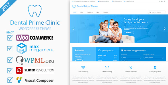 Dental Prime- Medical Health Care & Dentist Center, Multi-Purpose Responsive WordPress Theme - Health & Beauty Retail