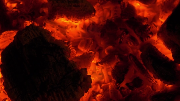 Hot Coals Background