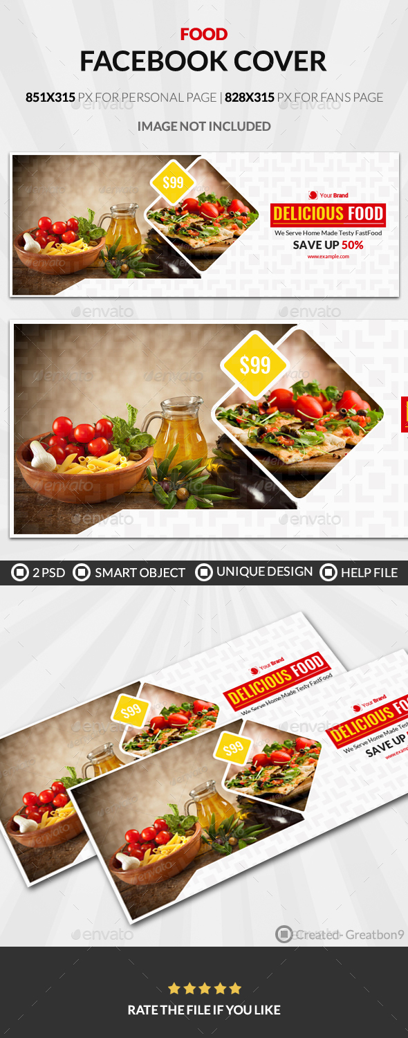 Food And Restaurant Business Facebook Cover - Facebook Timeline Covers Social Media