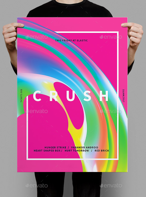 Crush Flyer / Poster - Clubs & Parties Events