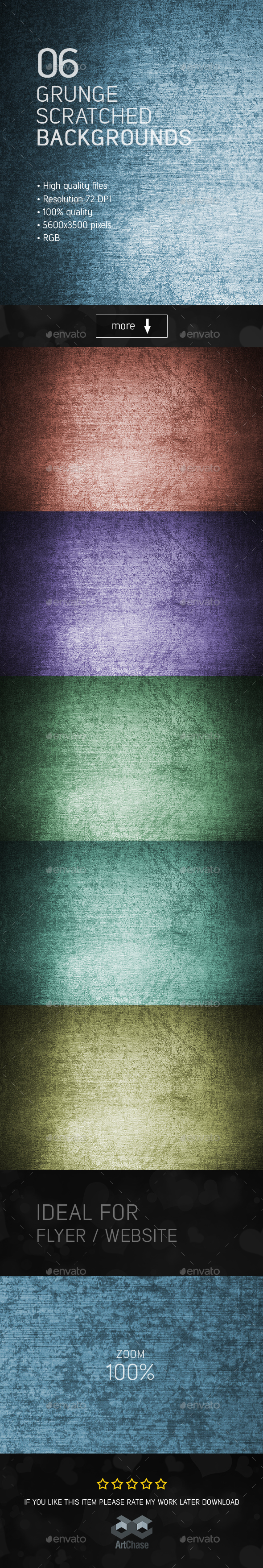 Grunge Scratched Backgrounds - Urban Backgrounds